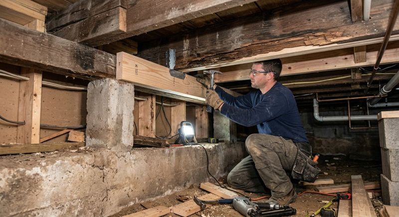 Roof Joist Repair in Kansas City, KS