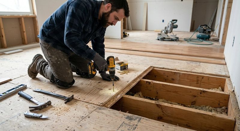 Sagging Floor Repair in Kansas City, KS